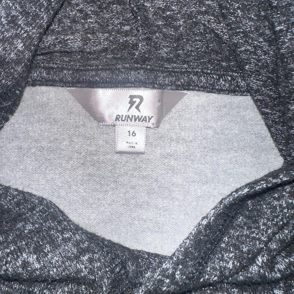 Runway Gray Knit hoodie